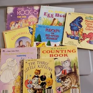 Little Golden Books 8 book set